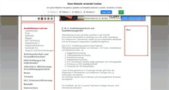 Desktop Screenshot of emo-ausbildungszentrum.de